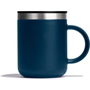 Insulated Stainless Steel, Non Spill, Leak Proof Coffee Travel Mug - Indigo Blue
